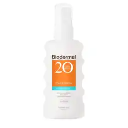 De Online Drogist Biodermal hydraplus zonnespray spf20 175ml aanbieding