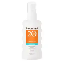 De Online Drogist Biodermal hydraplus zonnespray spf20 175ml aanbieding