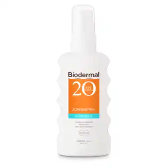 De Online Drogist Biodermal hydraplus zonnespray spf20 175ml aanbieding