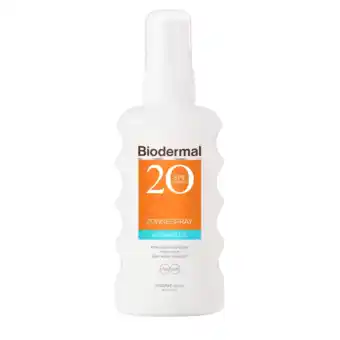 De Online Drogist Biodermal hydraplus zonnespray spf20 175ml aanbieding
