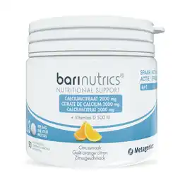 De Online Drogist Metagenics barinutrics calciumcitraat kauwtabletten 90tb aanbieding