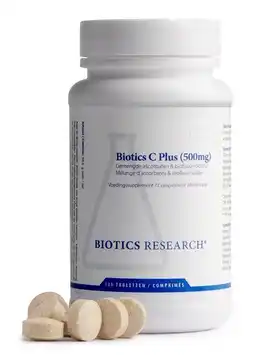 De Online Drogist Biotics c plus (500mg) tabletten 100tb aanbieding