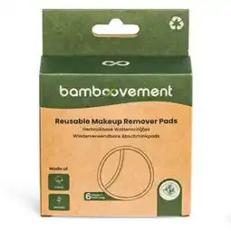 De Online Drogist The bamboovement herbruikbare wattenschijfjes 6st aanbieding