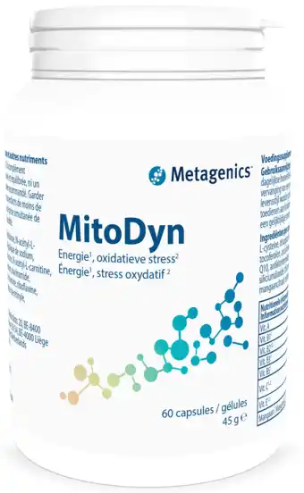 De Online Drogist Metagenics mitodyn capsules 60cp aanbieding