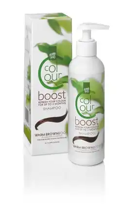 De Online Drogist Hennaplus colour boost warm brown 200ml aanbieding