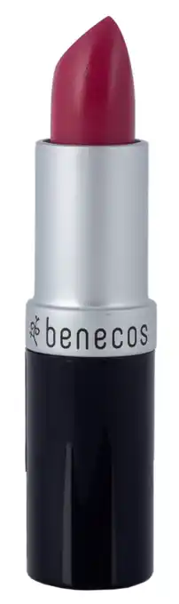 De Online Drogist Benecos lippenstift pink rose 1st 4,5gr aanbieding