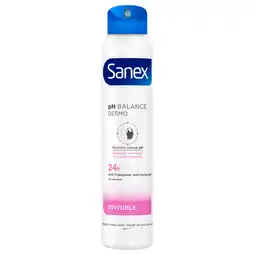 De Online Drogist Sanex dermo invisible 24h deodorant spray 200ml aanbieding