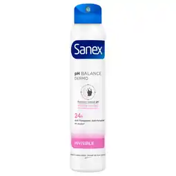 De Online Drogist Sanex dermo invisible 24h deodorant spray 200ml aanbieding