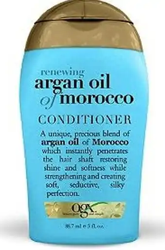 De Online Drogist Ogx conditioner renewing argan oil of morocco 89ml aanbieding