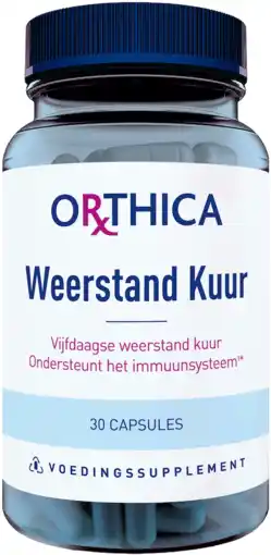 De Online Drogist Orthica weerstand kuur capsules 30cp aanbieding