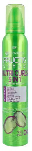 De Online Drogist Fructis garnier fructis style nutri curls 5-in-1 defining mousse 200ml aanbieding