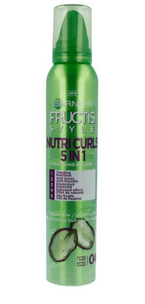 De Online Drogist Fructis garnier fructis style nutri curls 5-in-1 defining mousse 200ml aanbieding