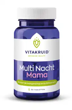 De Online Drogist Vitakruid multi nacht mama tabletten 30tb aanbieding