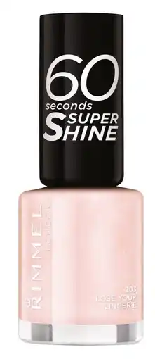 De Online Drogist Rimmel london nagellak 60 seconds 203 lose your lingerie 8ml aanbieding