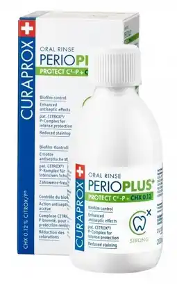 De Online Drogist Curaprox perioplus+ protect mondspoeling 200ml aanbieding