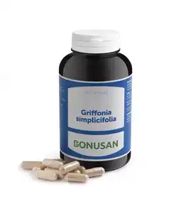 De Online Drogist Bonusan griffonia simplicifolia capsules 200cp aanbieding