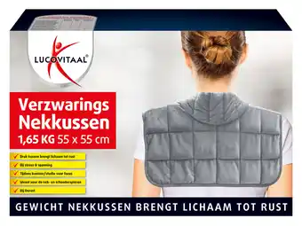 De Online Drogist Lucovitaal verzwaringsnekkussen 1st aanbieding