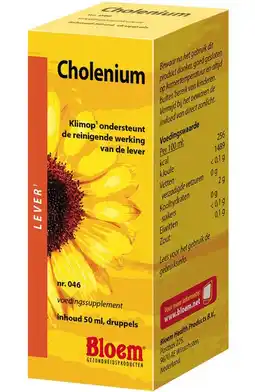 De Online Drogist Bloem cholenium druppels 50ml aanbieding