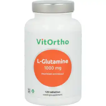 De Online Drogist Vitortho l-glutamine 1000mg tabletten 120tb aanbieding