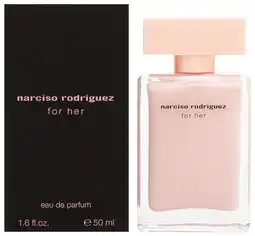 De Online Drogist Narciso rodriguez for her eau de parfum 50ml aanbieding