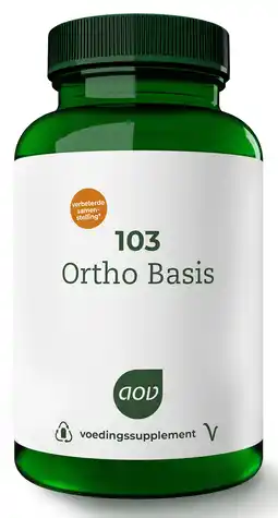 De Online Drogist Aov 103 ortho basis tabletten 90tb aanbieding