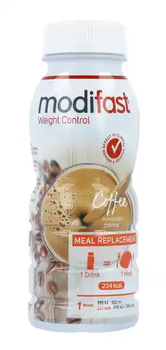 De Online Drogist Modifast intensive drink koffie 250gr aanbieding