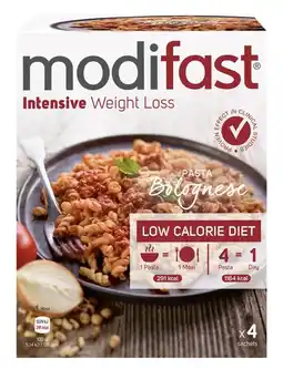 De Online Drogist Modifast intensive weight loss pasta bolognese 248gr aanbieding