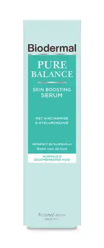 De Online Drogist Biodermal pure balance serum - skin boosting serum met hyaluronzuur 30ml aanbieding