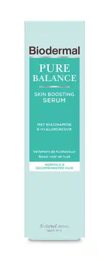 De Online Drogist Biodermal pure balance serum - skin boosting serum met hyaluronzuur 30ml aanbieding