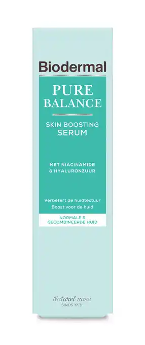 De Online Drogist Biodermal pure balance serum - skin boosting serum met hyaluronzuur 30ml aanbieding