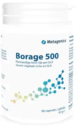 De Online Drogist Metagenics borage 500 capsules 90cp aanbieding