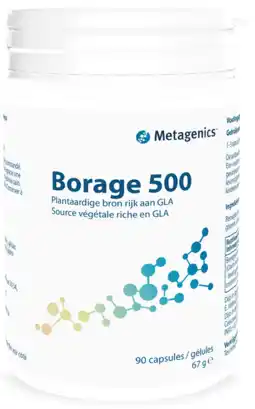 De Online Drogist Metagenics borage 500 capsules 90cp aanbieding