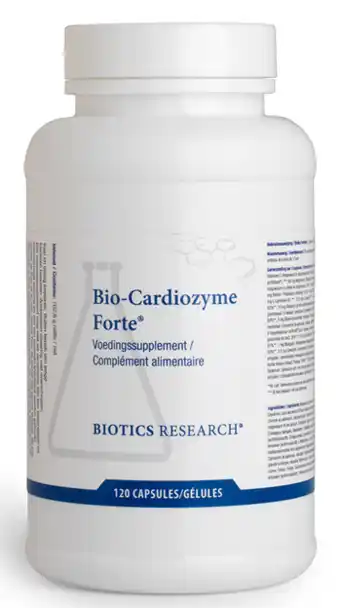De Online Drogist Biotics bio-cardiozyme forte capsules 120tb aanbieding
