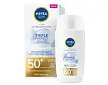 De Online Drogist Nivea sun triple protect spf50+ zonnebrandcrème 40ml aanbieding