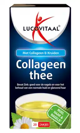 De Online Drogist Lucovitaal lucovita collageen beauty thee 20st aanbieding