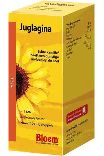 De Online Drogist Bloem juglagina druppels 100ml aanbieding