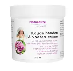 De Online Drogist Natusor naturalize koude handen & voeten-crème 250ml aanbieding