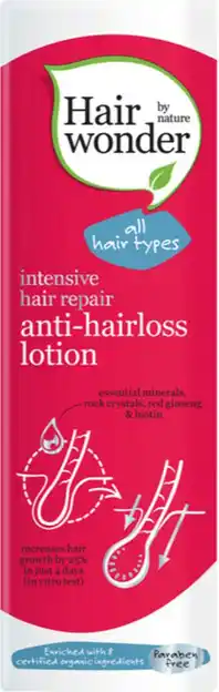 De Online Drogist Hairwonder anti-hairloss lotion 75ml aanbieding