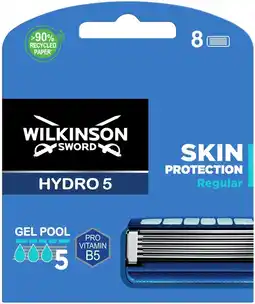 De Online Drogist Wilkinson sword hydro 5 scheermesjes skin protection 8st aanbieding
