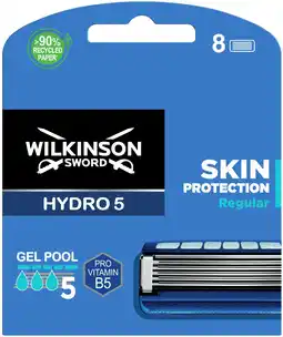 De Online Drogist Wilkinson sword hydro 5 scheermesjes skin protection 8st aanbieding