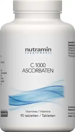 De Online Drogist Nutramin c 1000 ascorbaten tabletten 90tb aanbieding