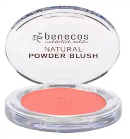 De Online Drogist Benecos blush compact sassy salmon 5,5gr aanbieding