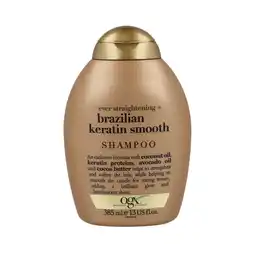 De Online Drogist Ogx shampoo ever straight brazilian keratin smooth 385ml aanbieding