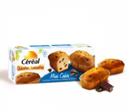 De Online Drogist Cereal mini cakes met stukjes chocolade 230gr aanbieding