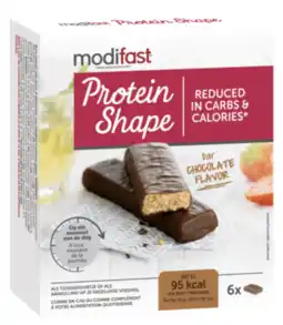 De Online Drogist Modifast protein shape reep chocolate 162gr aanbieding