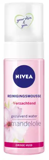 De Online Drogist Nivea essentials verzachtende reinigingsmousse 150ml aanbieding