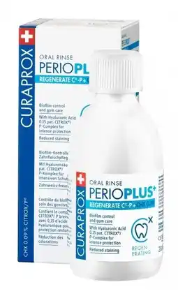 De Online Drogist Curaprox perioplus+ regenerate mondspoeling 200ml aanbieding