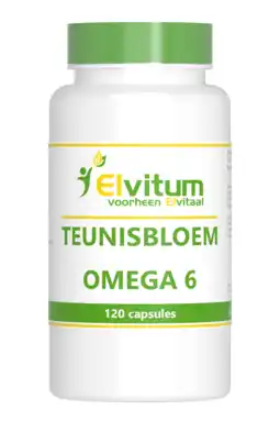 De Online Drogist Elvitum teunisbloem omega 6 capsules 120cp aanbieding