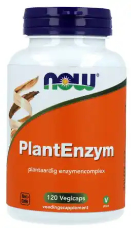 De Online Drogist Now plant enzym capsules 120st aanbieding