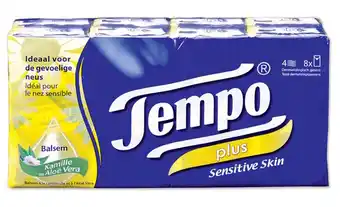 De Online Drogist Tempo zakdoekjes plus 8st aanbieding